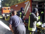 Vorbereitung am AB Atemschutz